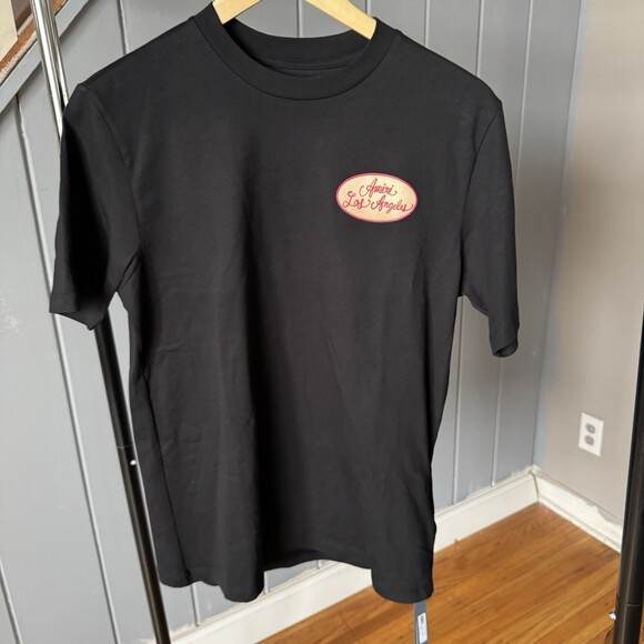 AMIRI Other - Amiri Station Patch Graphic Black T-Shirt Men Size Xs Authentic Receipt included